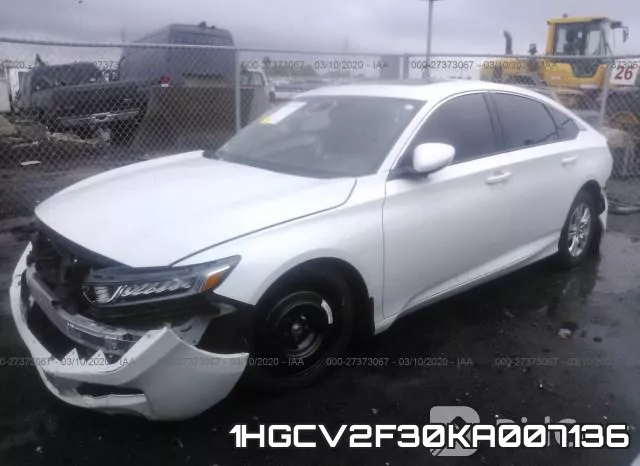 1HGCV2F30KA007136 фото 3