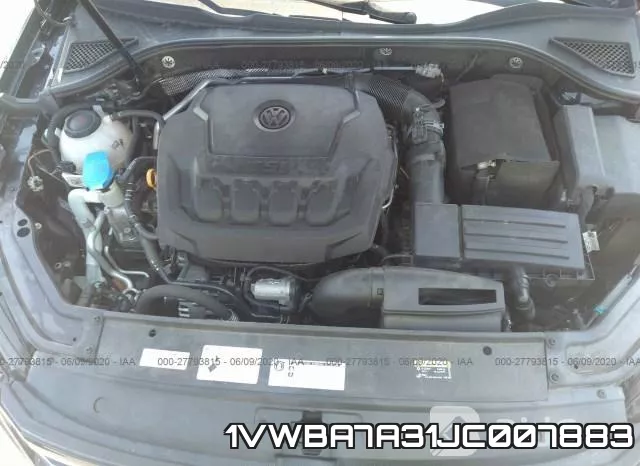 1VWBA7A31JC007883 фото 2