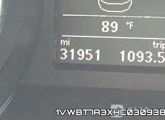 1VWBT7A3XHC030938 фото 8
