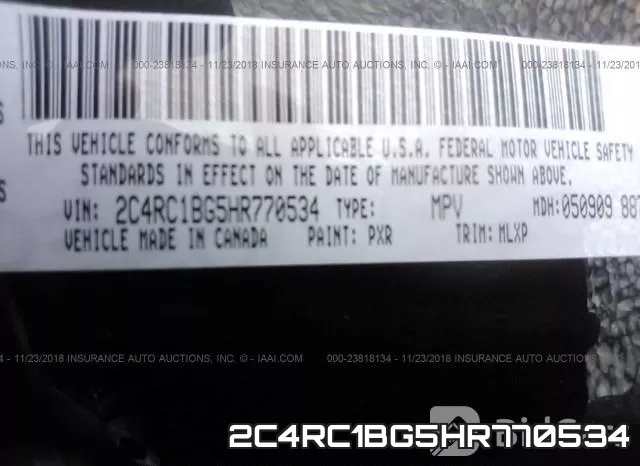 2C4RC1BG5HR770534 фото 10