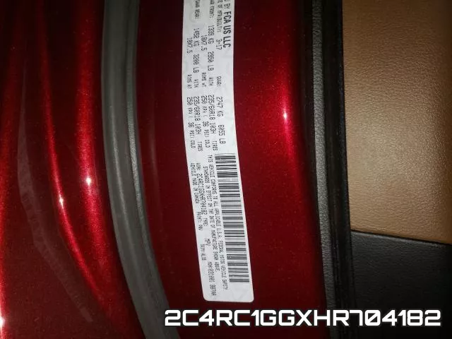 2C4RC1GGXHR704182 фото 2