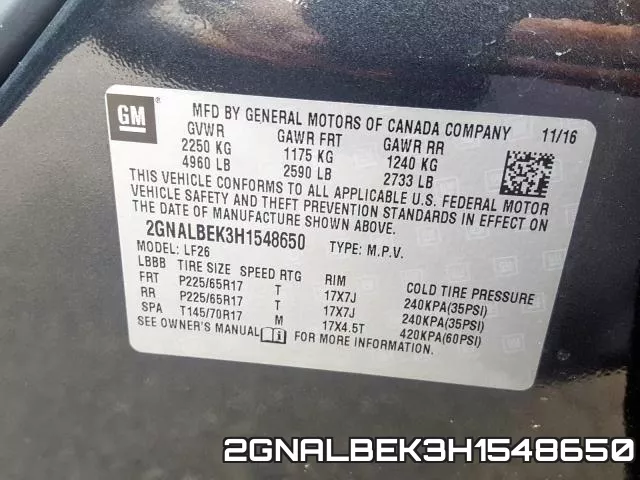 2GNALBEK3H1548650 фото 2