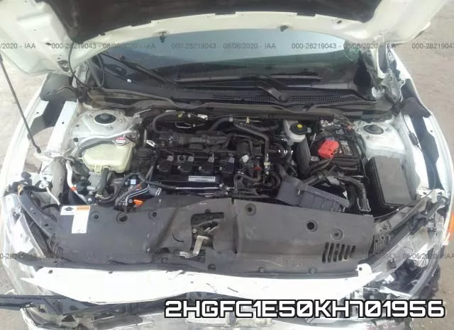 2HGFC1E50KH701956 фото 2