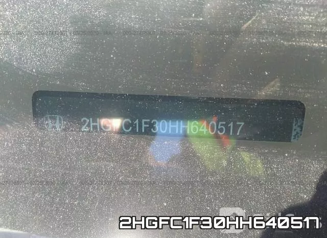 2HGFC1F30HH640517 фото 10
