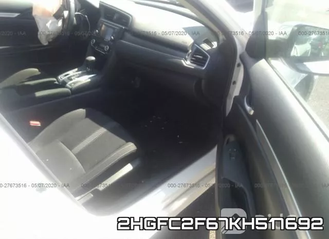 2HGFC2F67KH517692 фото 6