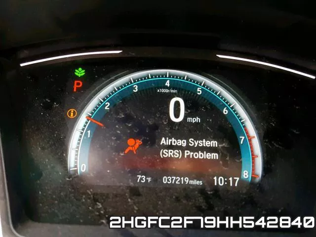 2HGFC2F79HH542840 фото 9
