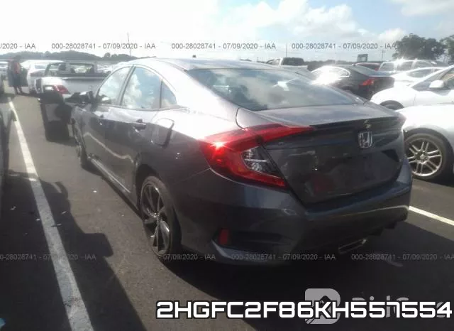 2HGFC2F86KH557554 фото 4