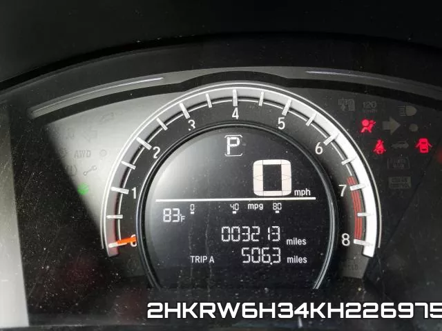 2HKRW6H34KH226975 фото 9