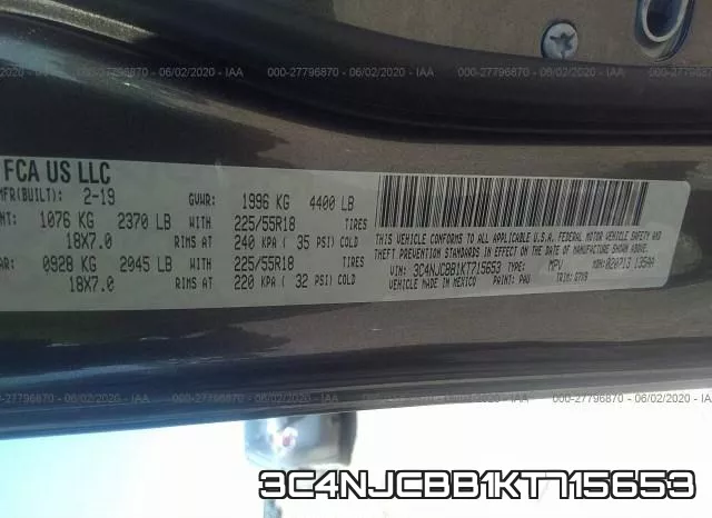 3C4NJCBB1KT715653 фото 10