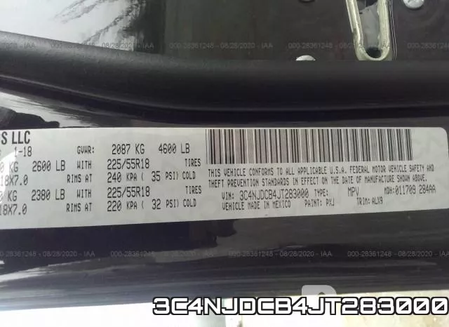 3C4NJDCB4JT283000 фото 10