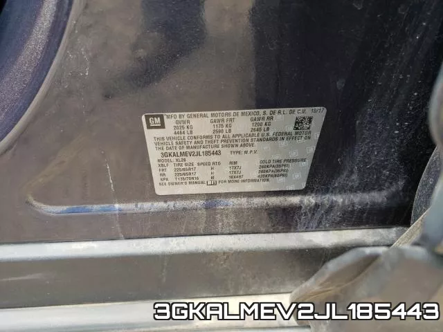3GKALMEV2JL185443 фото 2