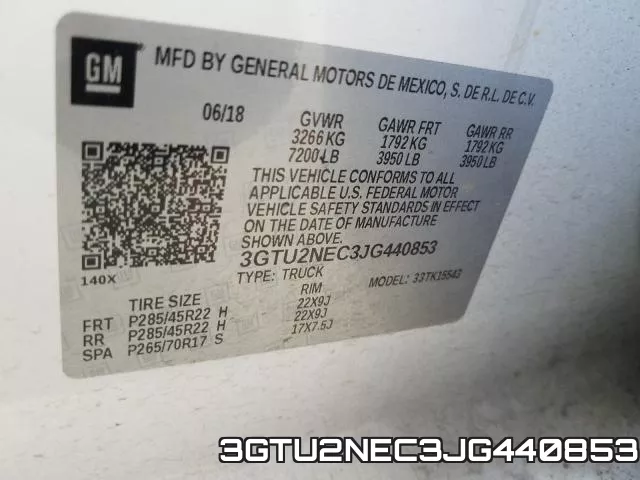 3GTU2NEC3JG440853 фото 2