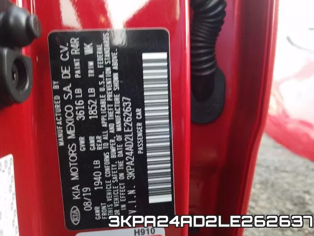 3KPA24AD2LE262637 фото 2