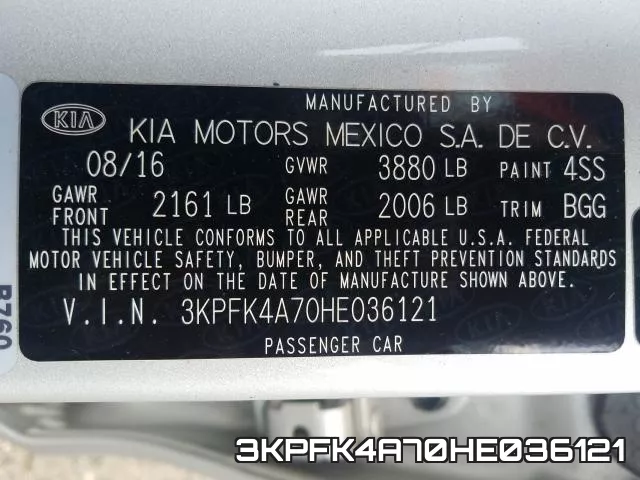3KPFK4A70HE036121 фото 2