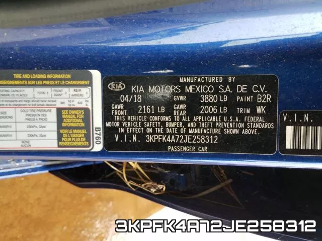 3KPFK4A72JE258312 фото 2