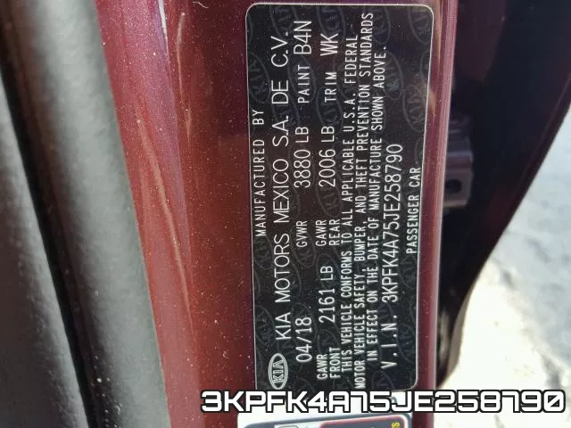 3KPFK4A75JE258790 фото 2