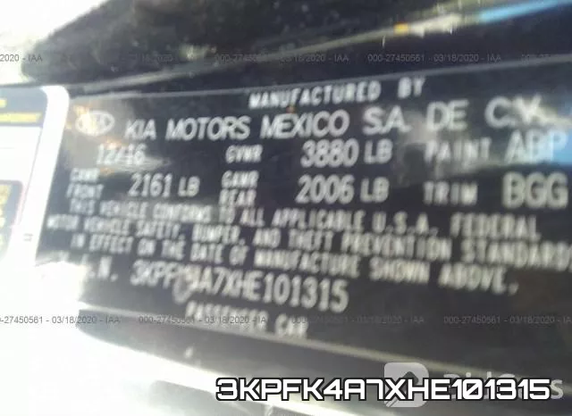 3KPFK4A7XHE101315 фото 10