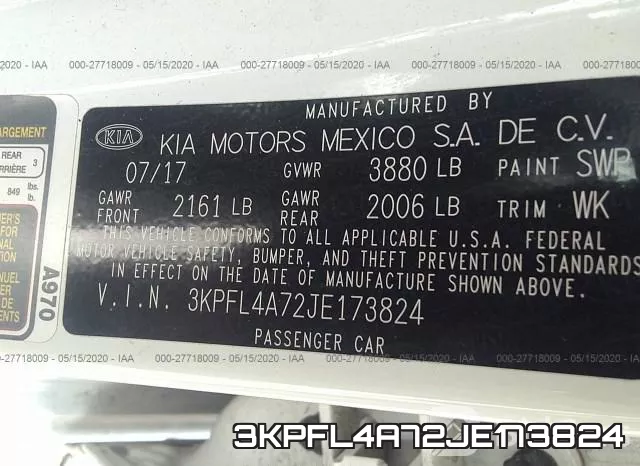 3KPFL4A72JE173824 фото 10