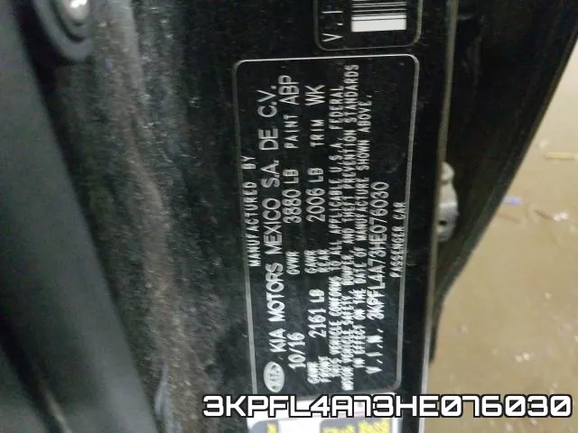 3KPFL4A73HE076030 фото 2