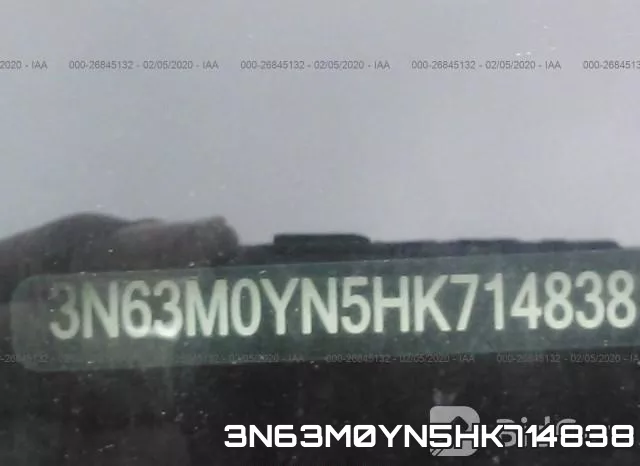 3N63M0YN5HK714838 фото 10