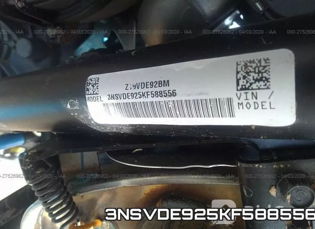 3NSVDE925KF588556 фото 2