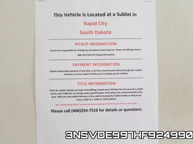 3NSVDE997HF924990 фото 10