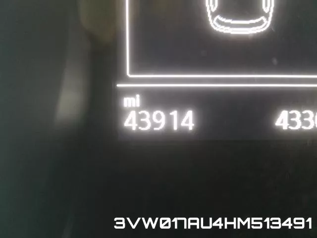 3VW017AU4HM513491 фото 9