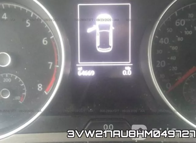 3VW217AU8HM049727 фото 8