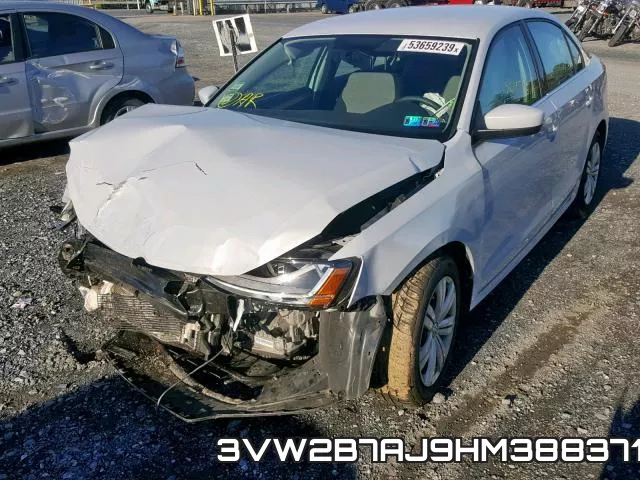 3VW2B7AJ9HM388371 фото 3