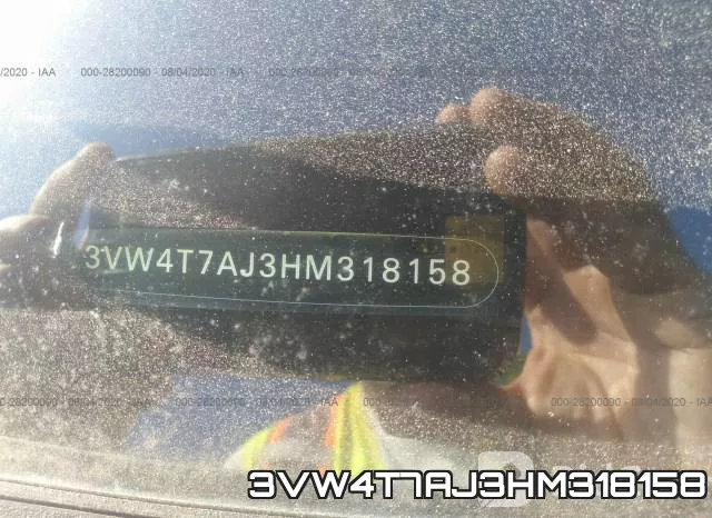 3VW4T7AJ3HM318158 фото 10