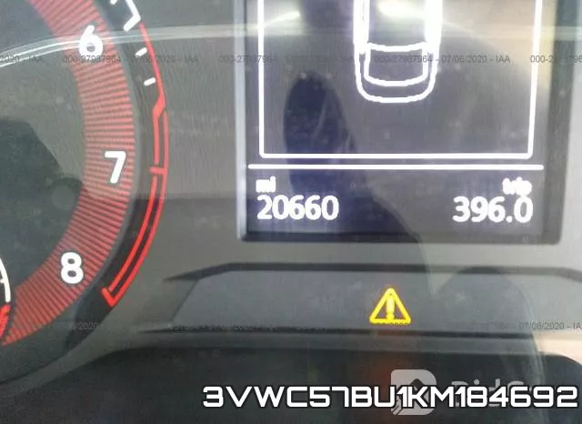 3VWC57BU1KM184692 фото 8