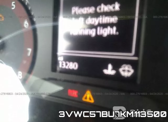3VWC57BU7KM113500 фото 8