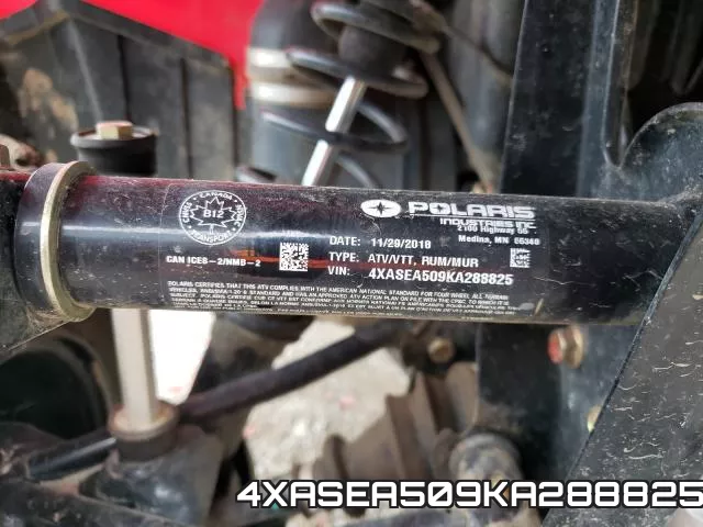 4XASEA509KA288825 фото 2