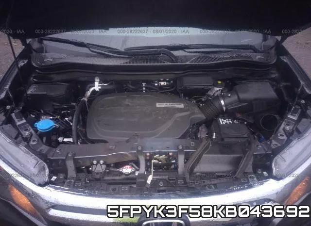 5FPYK3F58KB043692 фото 2