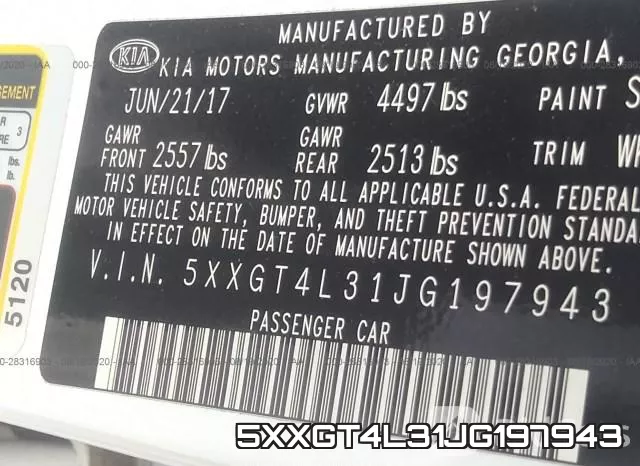 5XXGT4L31JG197943 фото 10