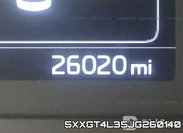 5XXGT4L35JG260140 фото 8