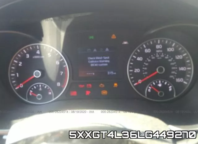 5XXGT4L36LG449270 фото 8