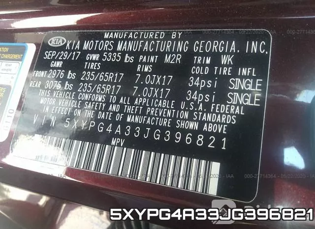 5XYPG4A33JG396821 фото 10