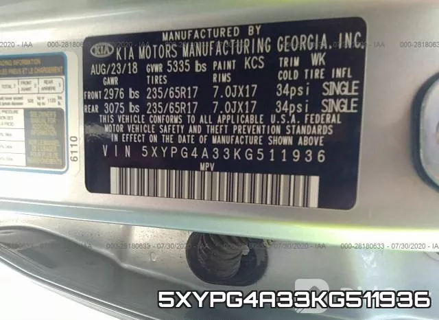 5XYPG4A33KG511936 фото 10