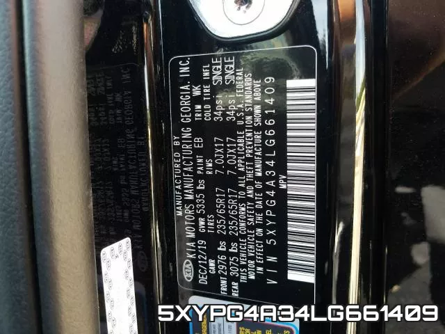 5XYPG4A34LG661409 фото 2