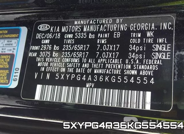 5XYPG4A36KG554554 фото 10