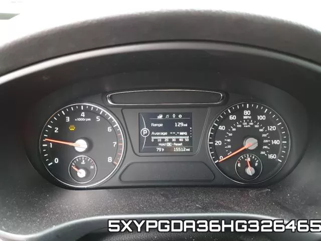 5XYPGDA36HG326465 фото 9