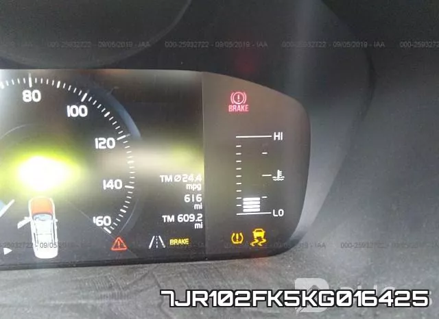 7JR102FK5KG016425 фото 8