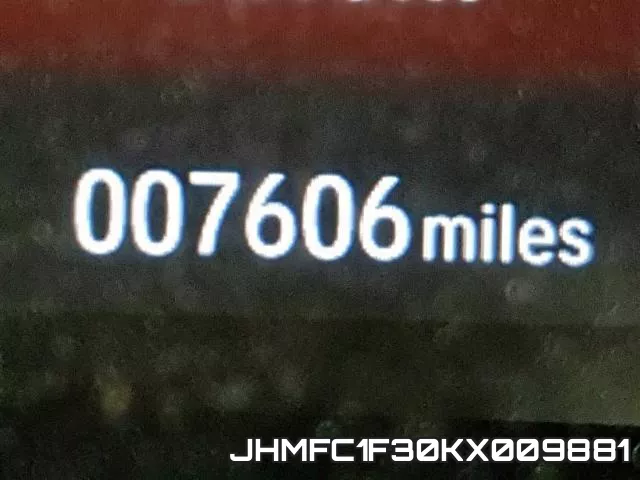 JHMFC1F30KX009881 фото 9