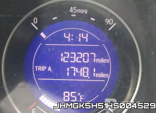 JHMGK5H51HS004529 фото 8