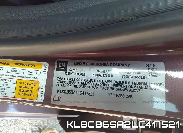 KL8CB6SA2LC417521 фото 10