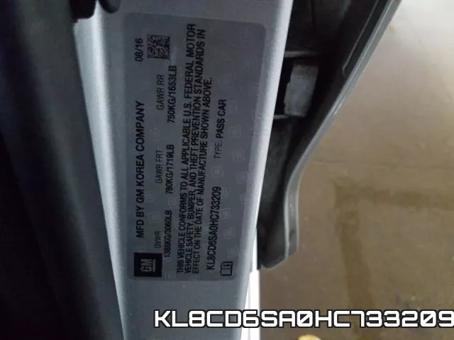 KL8CD6SA0HC733209 фото 2