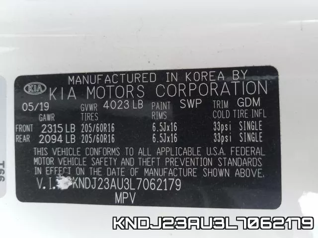 KNDJ23AU3L7062179 фото 2