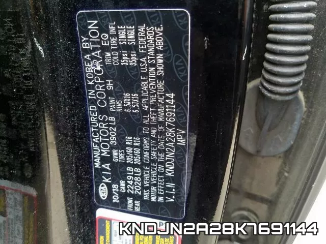 KNDJN2A28K7691144 фото 2