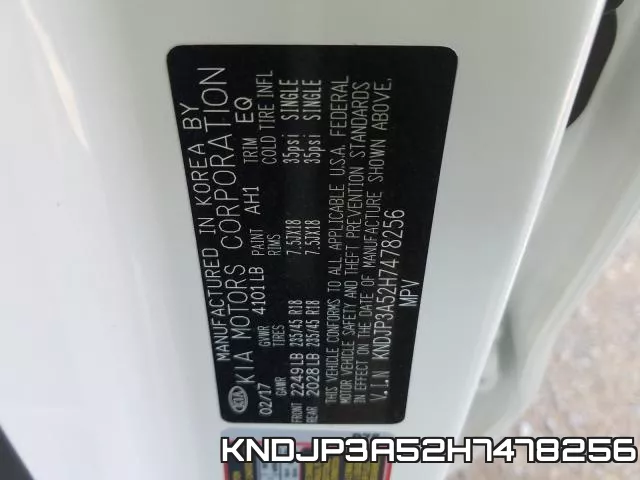 KNDJP3A52H7478256 фото 2
